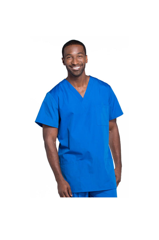Cherokee Unisex WW Originals V-Neck Top - Royal
