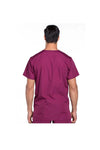 Cherokee Unisex WW Originals V-Neck Top - Wine