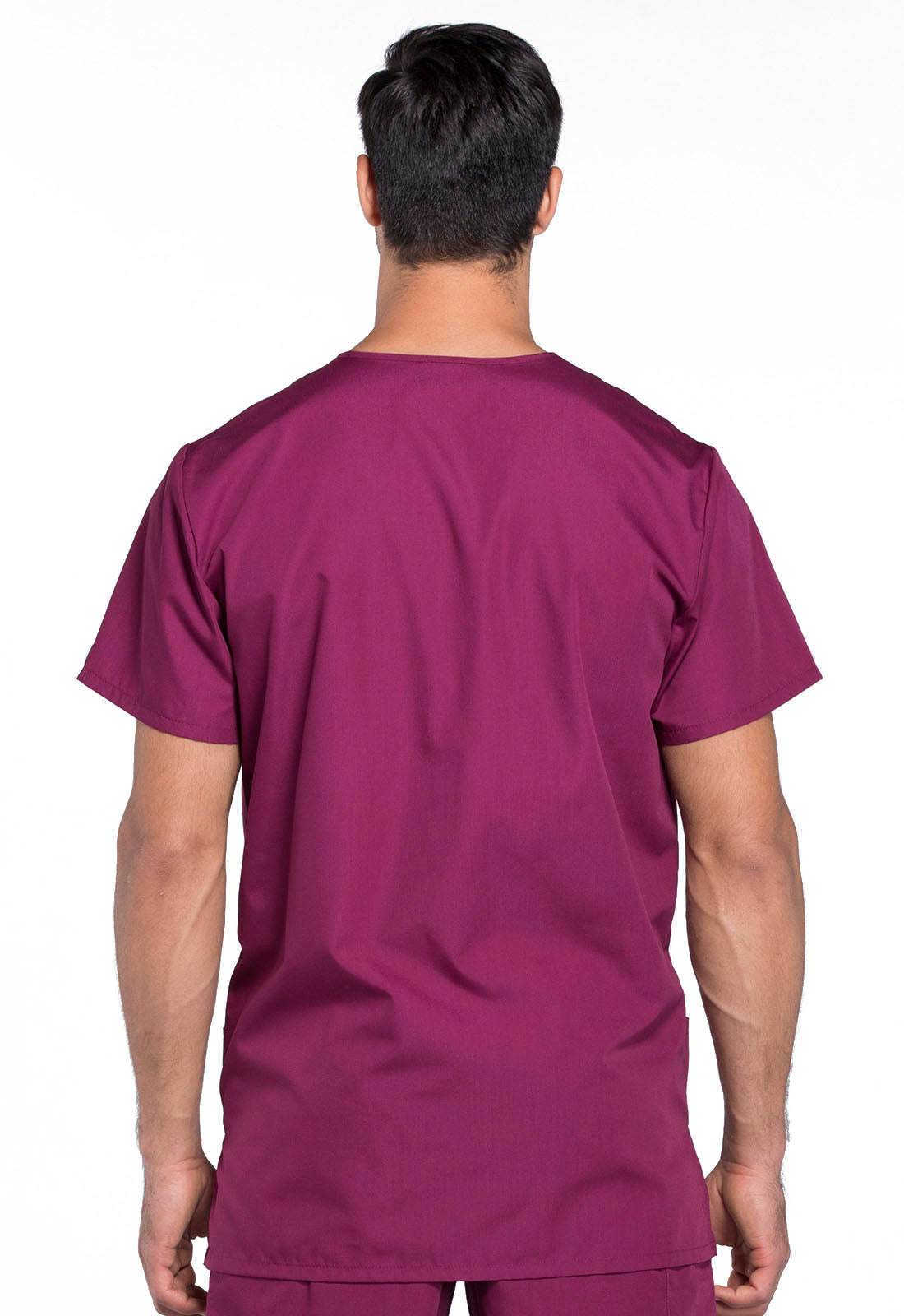 Cherokee Unisex WW Originals V-Neck Top - Wine