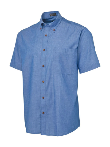 Mens Indigo Shirt  SSL