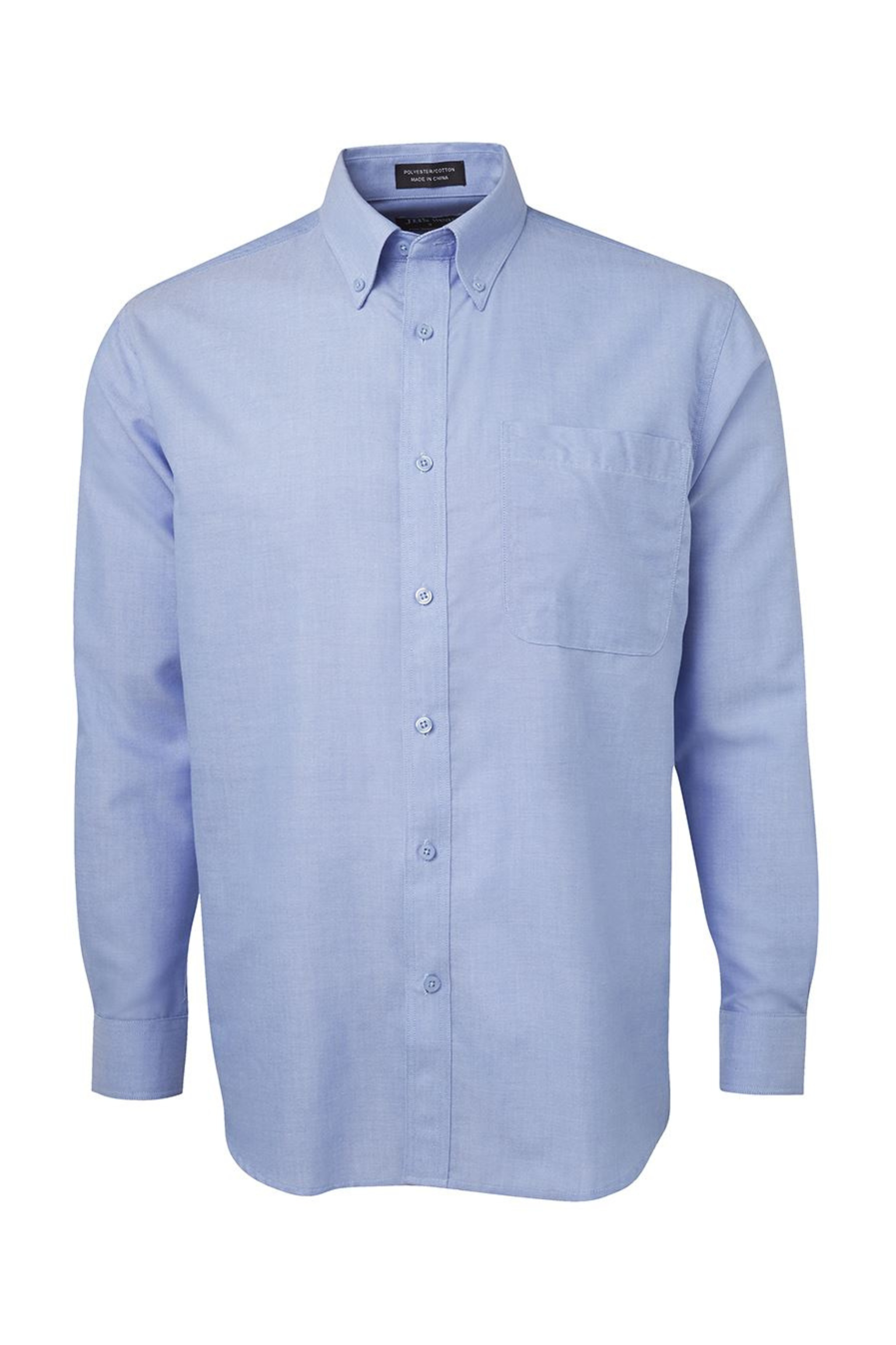 Mens Oxford Shirt  LSL - Light Blue