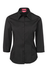 Ladies Poplin Urban 3/4 Shirt