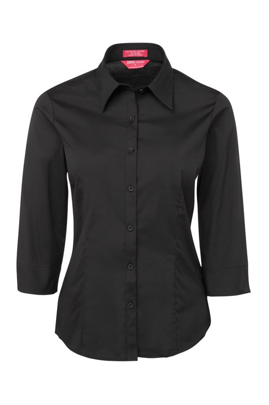 Ladies Poplin Urban 3/4 Shirt