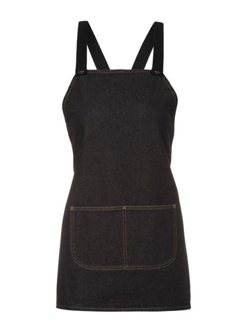 Cross Back 65 X 71 Bib Denim Apron (Without Strap)