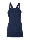 Cross Back 65 X 71 Bib Denim Apron (Without Strap)