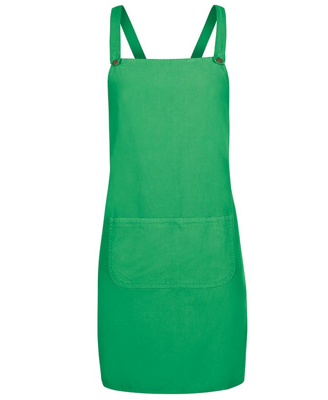 JB's Cross Back Canvas Apron (w/o strap) - Black