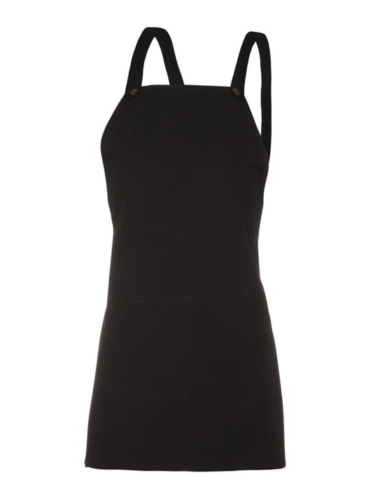 Cross Back Bib Canvas Apron