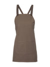 Cross Back Bib Canvas Apron