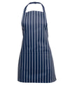 JB's Apron with Pocket (Striped) - Bib 65cm x 71cm