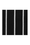 Bib Striped Apron with Pocket - Black/White