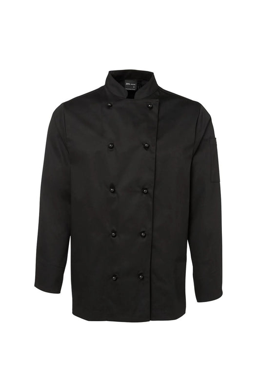 Chefs Jacket Polycotton LSL