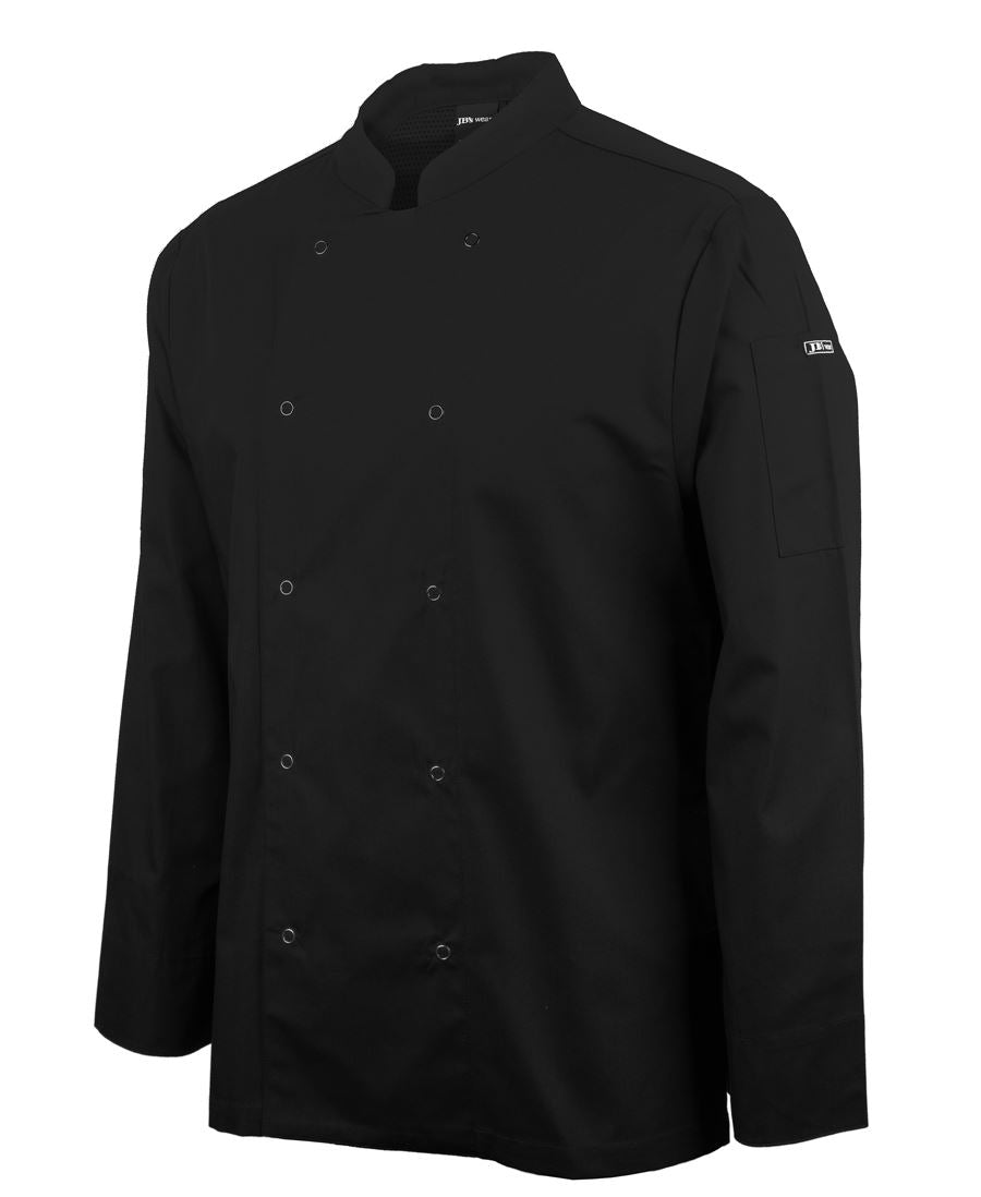 JB's Ladies L/S Snap Button Chef Jacket