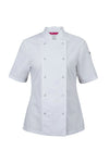 JB's Ladies S/S Snap Button Chef Jacket