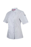 JB's Ladies S/S Snap Button Chef Jacket
