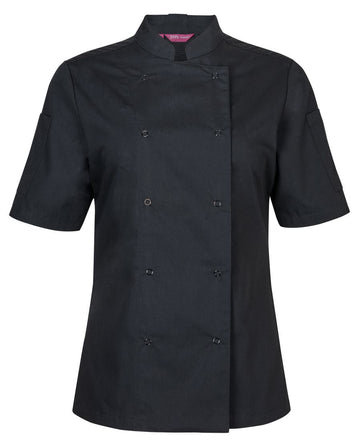 JB's Ladies S/S Snap Button Chef Jacket