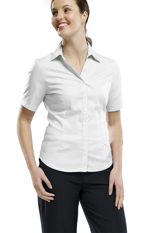 Women's Wrinkle Free SS Blouse
