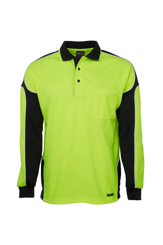 Hi Vis Arm Panel Polo LSL