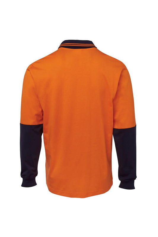 Hi Vis Cotton Polo LSL