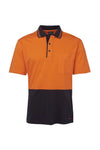 Hi Vis Cotton Polo SSL