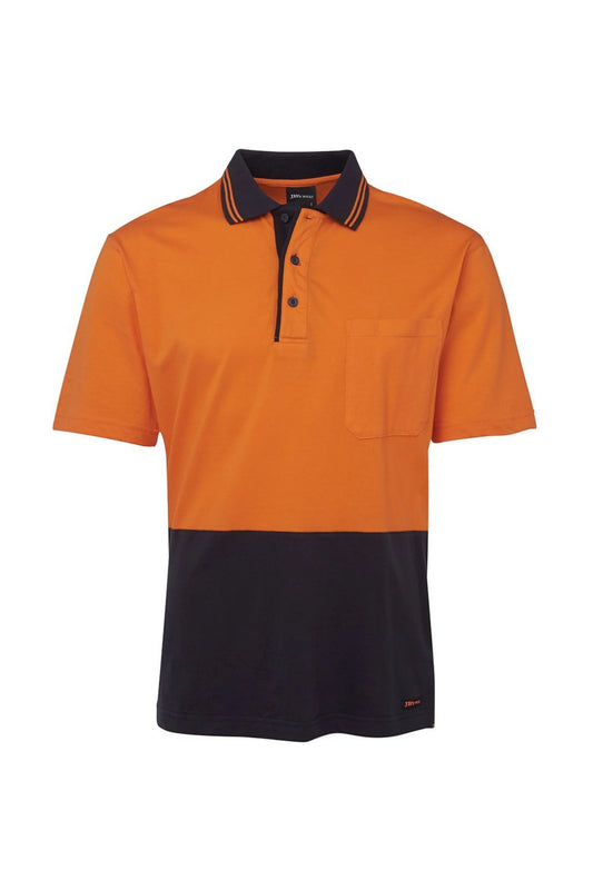 Hi Vis Cotton Polo SSL