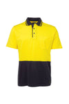 Hi Vis Cotton Polo SSL