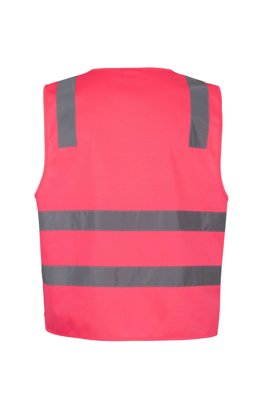Hi Vis (D+N) Zip Safety Vest