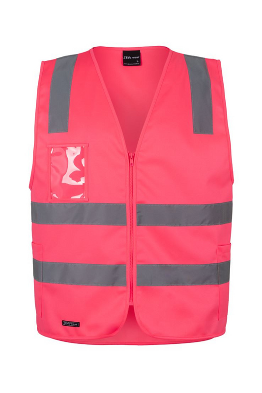 Hi Vis (D+N) Zip Safety Vest