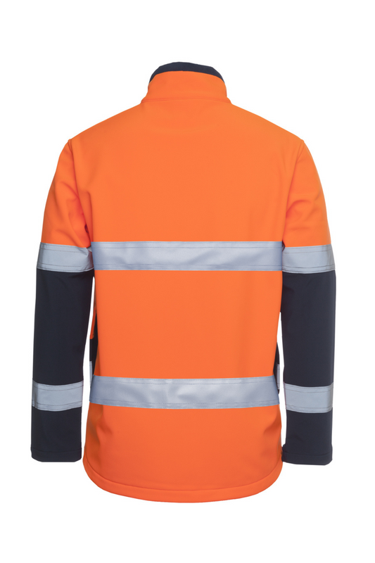 Hi Viz Day/Night Water Resistant Soft Shell Jacket