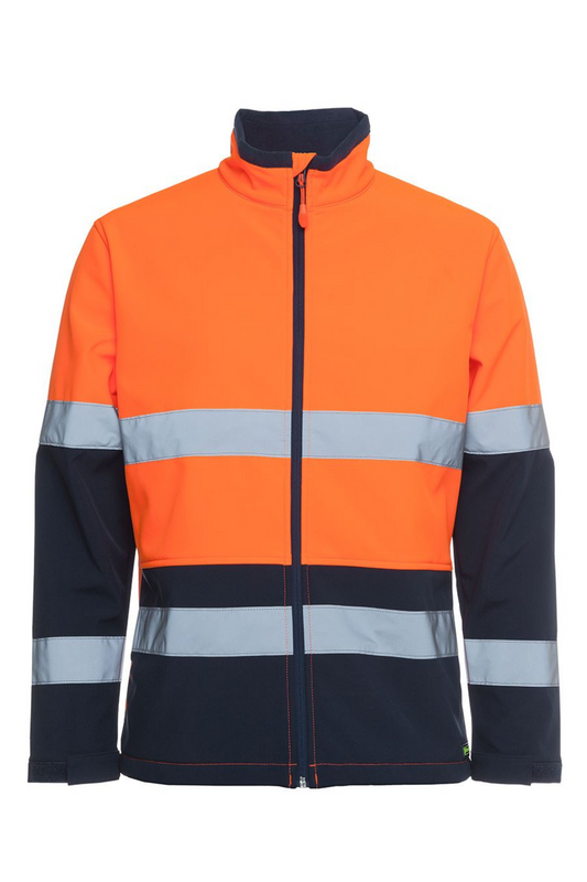 Hi Viz Day/Night Water Resistant Soft Shell Jacket