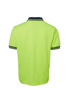 Hi Vis Cotton Back Polo SSL
