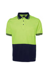 Hi Vis Cotton Back Polo SSL