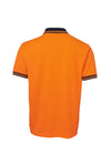 Hi Vis Cotton Back Polo SSL