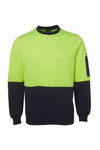 Hi Vis Fleece Crew Neck