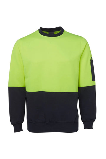 Hi Vis Fleece Crew Neck