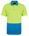 JB's Hi Vis Non Cuff Traditional Polo