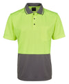 JB's Hi Vis Non Cuff Traditional Polo