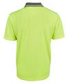 JB's Hi Vis Non Cuff Traditional Polo