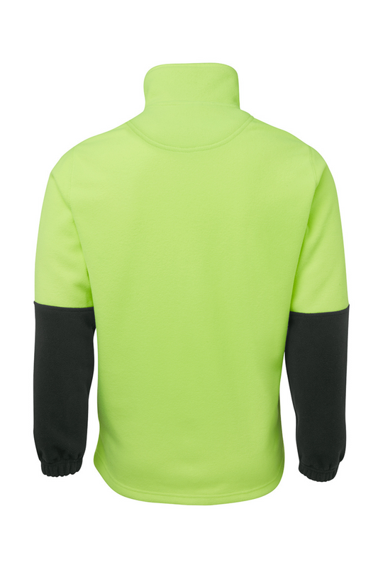 Hi Vis Half Zip Polar Fleece