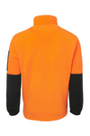 Hi Vis Half Zip Polar Fleece