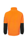 Hi Vis Half Zip Polar Fleece