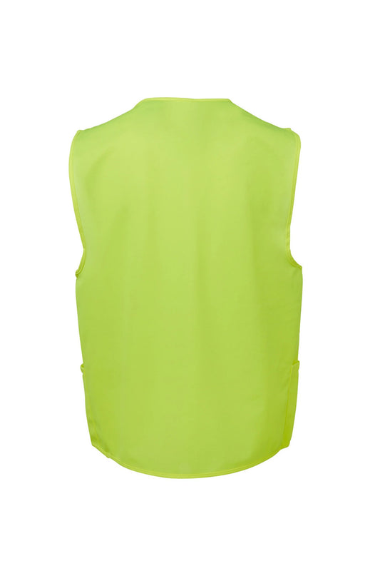 Hi Vis Zip Safety Vest