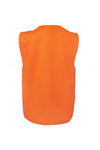 Hi Vis Zip Safety Vest