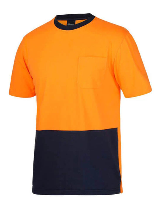 Hi-Vis Contrast Panel T-Shirt