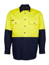 JB's Hi Vis 150g Long Sleeve Work Shirt
