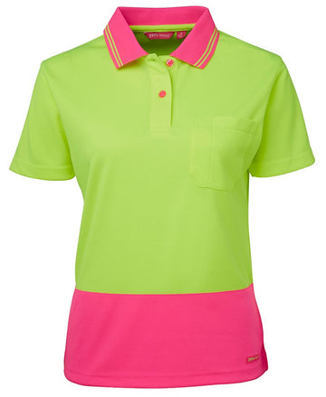 JB's Women's Hi Vis S/S Comfort Polo