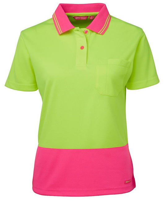 JB's Women's Hi Vis S/S Comfort Polo