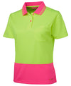 JB's Women's Hi Vis S/S Comfort Polo