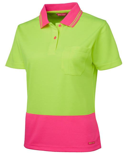 JB's Women's Hi Vis S/S Comfort Polo
