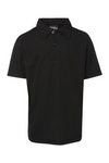 Kids Solid Poly Polo SSL