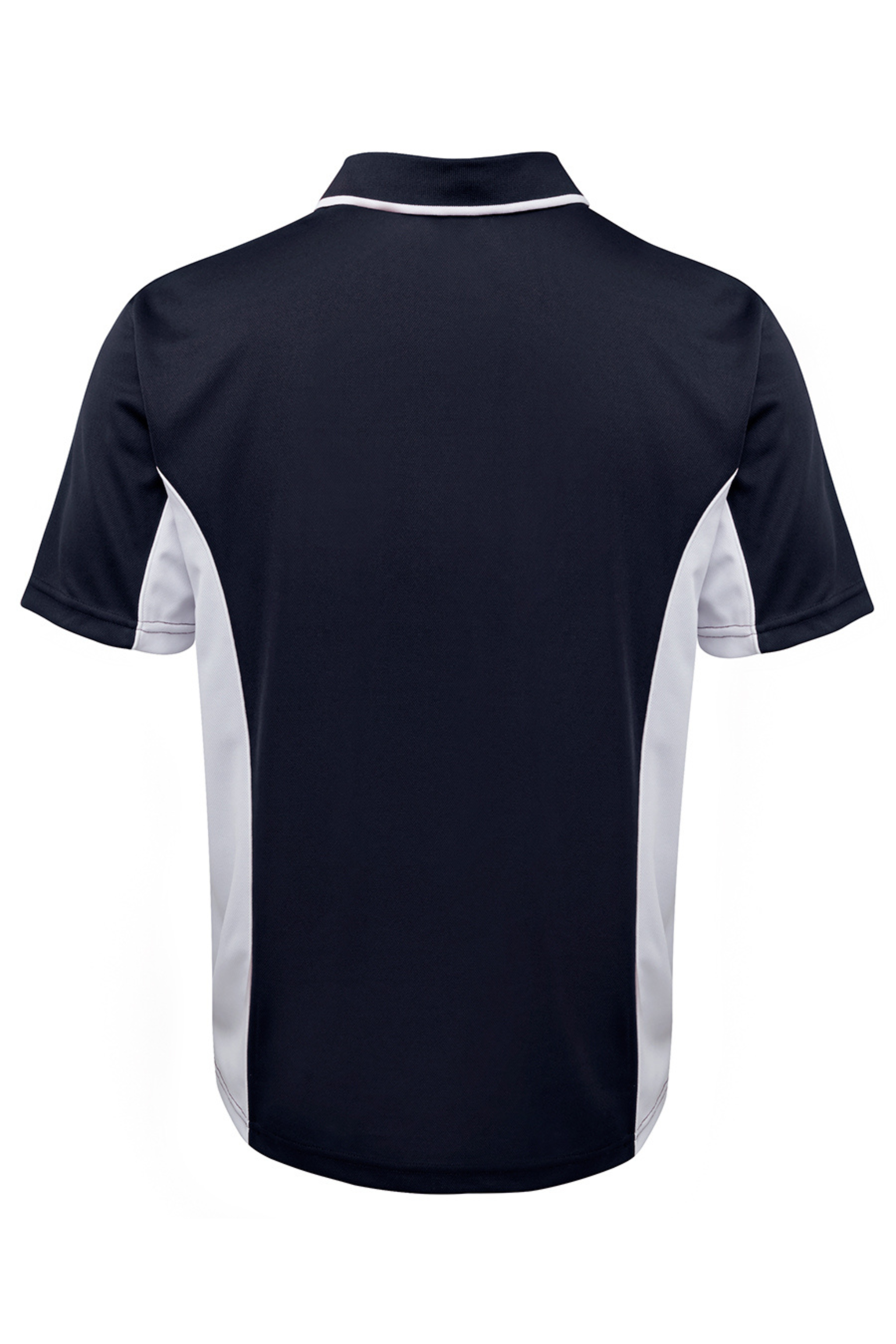 Men's Contrast Poly Polo SSL